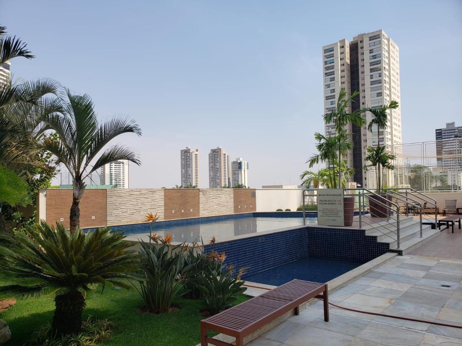 2 Qts.| 4 Hosp. | Ao Lado Do Goiania Shopping Appartement Buitenkant foto