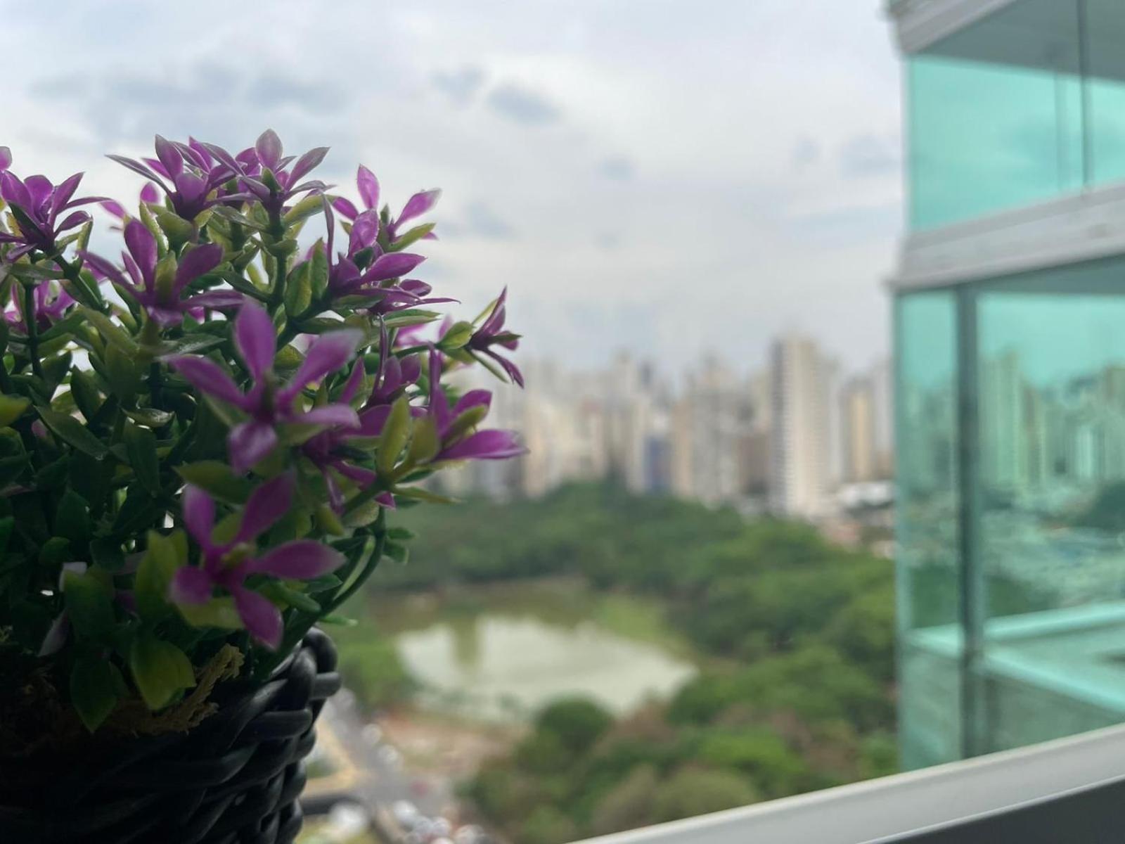 2 Qts.| 4 Hosp. | Ao Lado Do Goiania Shopping Appartement Buitenkant foto